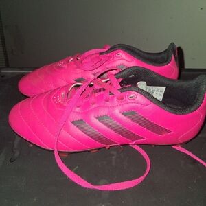 Adidas Bright Pink Sports Cleats